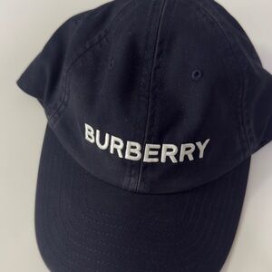 Burberry Navy Blue Cap